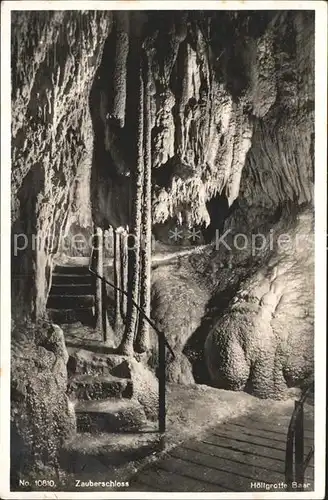Hoehlen Caves Grottes Hoellgrotte Baar Zauberschloss  Kat. Berge