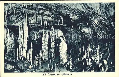 Hoehlen Caves Grottes Grotta del Paradiso Postumia Kat. Berge