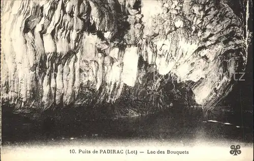 Hoehlen Caves Grottes Puits de Padirac Lac des Bouquets  Kat. Berge