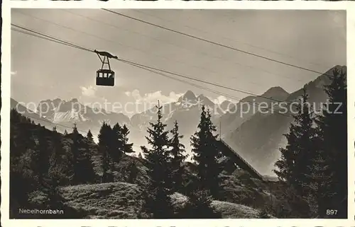 Seilbahn Nebelhorn Kat. Bahnen