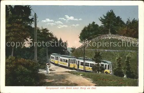 Strassenbahn Bergspoor van Beek Berg en Dal Kat. Strassenbahn