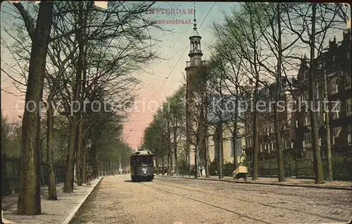 Strassenbahn Amsterdam Linnaeusstraat Kat. Strassenbahn