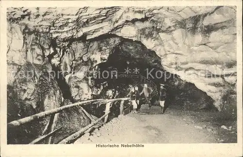 Hoehlen Caves Grottes Nebelhoehle Kat. Berge