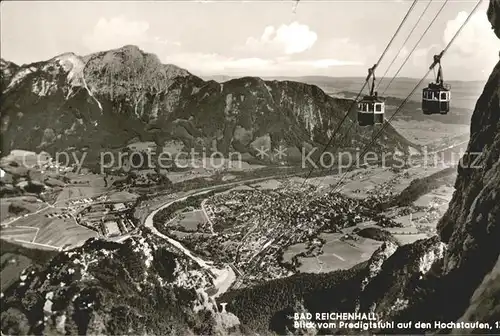 Seilbahn Predigtstuhl Hochstaufen Bad Reichenhall Kat. Bahnen