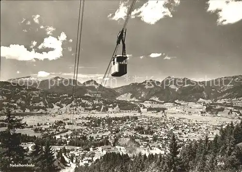 Seilbahn Nebelhorn  Kat. Bahnen