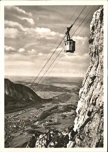 Seilbahn Predigtstuhl Bad Reichenhall  Kat. Bahnen