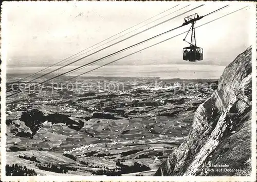 Seilbahn Saentis Bodensee  Kat. Bahnen