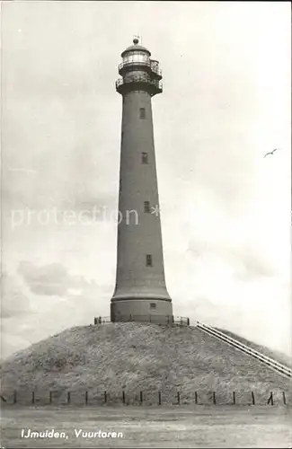 Leuchtturm Lighthouse Ijmuiden Vuurtoren Kat. Gebaeude