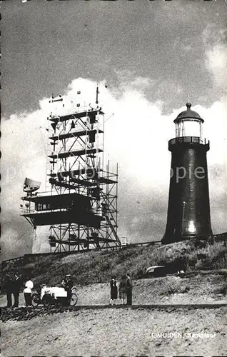 Leuchtturm Lighthouse Ijmuiden Semafoor Kat. Gebaeude