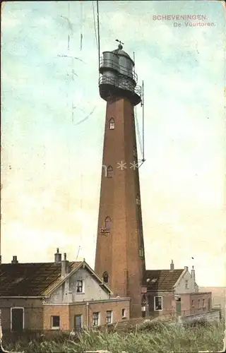 Leuchtturm Lighthouse Scheveningen De Vuurtoren Kat. Gebaeude