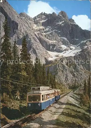 Bergbahn Bayerische Zugspitzbahn Zugspitze Kat. Bergbahn