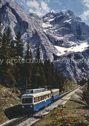 Bergbahn Bayerische Zugspitzbahn Zugspitze Kat. Bergbahn