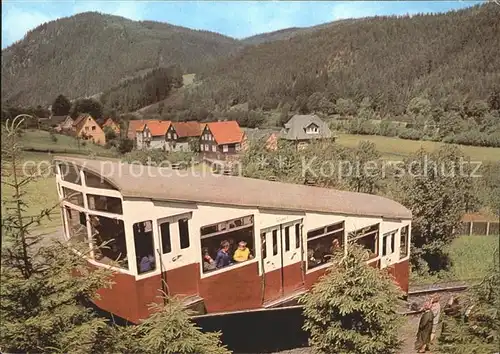 Zahnradbahn Bergbahn Talstation Obstfelderschmiede Oberweissbach / Bergbahn /
