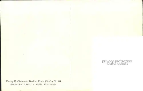 Loewe Meta Fruehlingssegen Nr. 84 Jesus Kat. Kuenstlerkarte