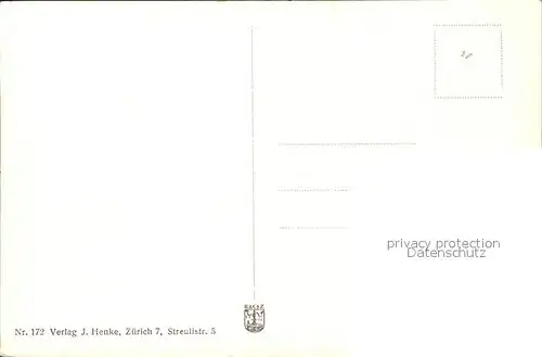 Goetz M. Nr. 172 Kind Loeffel Kat. Kuenstlerkarte