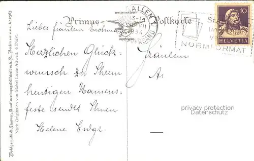 Verlag Primus Nr. 2563 Mabel Lucie Attwell Kind Blumen  Kat. Verlage