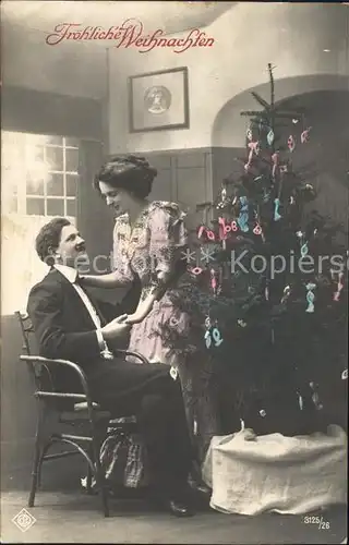 Foto oePG Nr. 3125 26 Paar Weihnachtsbaum Weihnachten  Kat. Fotografie