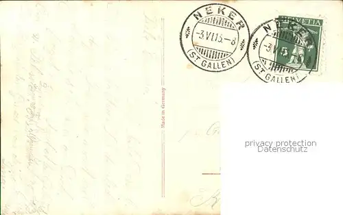 Postbote Brieftraeger Briefkasten Kind Briefe Foto RPH Nr. 4773 74 Kat. Post