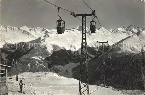 Seilbahn Schatzalp Strela Davos Gorihorn Flueela Weisshorn Schwarzhorn Kat. Bahnen