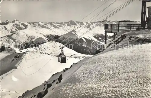 Seilbahn Parsenn Weissfluhgipfel Davos Kat. Bahnen