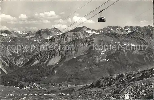 Seilbahn Arosa Weisshorn Kat. Bahnen