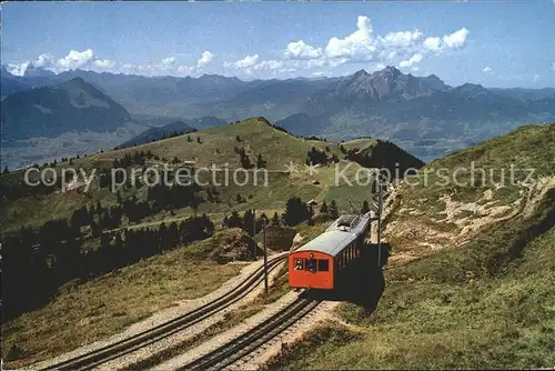 Zahnradbahn Vitznau Rigi Bahn Rigi Kulm Stanserhorn Pilatus Kat. Bergbahn