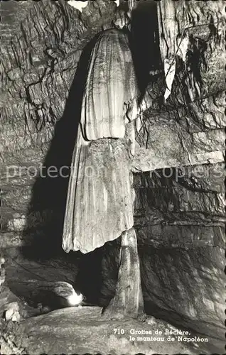 Hoehlen Caves Grottes Grottes de Reclere Manteau de Napoleon Kat. Berge