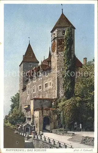Foto Gaberell J. Nr. 4264 Rapperswil Schloss Kat. Fotografie
