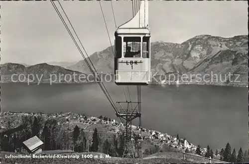 Seilbahn Beckenried Klewenalp  Kat. Bahnen