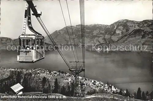 Seilbahn Beckenried Klewenalp  Kat. Bahnen