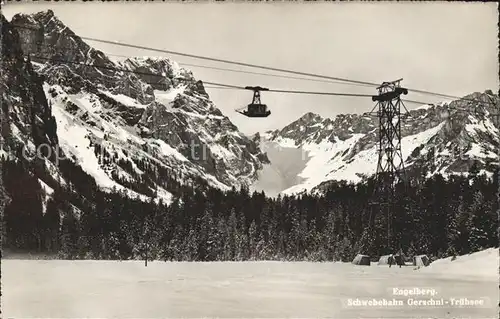 Seilbahn Gerschi Truebsee Engelberg Kat. Bahnen