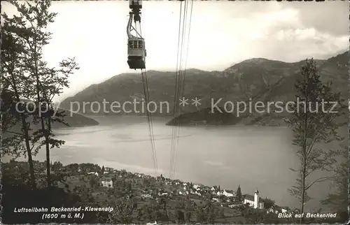 Seilbahn Beckenried Klewenalp  Kat. Bahnen