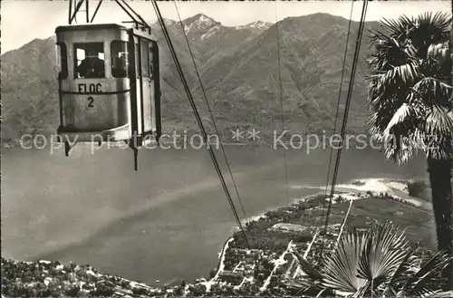 Seilbahn Funivia Orselina Cardada Locarno Kat. Bahnen