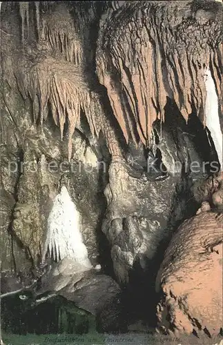 Hoehlen Caves Grottes Beatushoehlen Thunersee Venusgrotte Kat. Berge