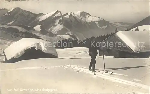 Ski Langlauf Schwaegalp Hochalpgrat Kat. Sport