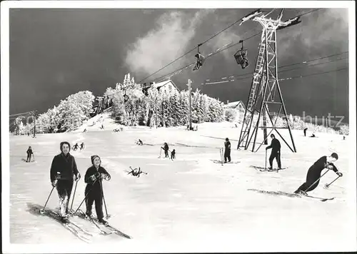 Skifahren Sessellift Weissenstein  Kat. Sport