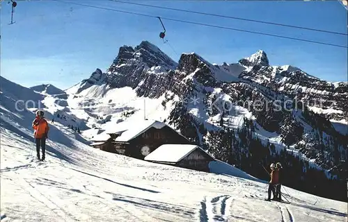 Skilift Grimmialp Stierengrimmi Schwenden Diemtigtal Kat. Bahnen