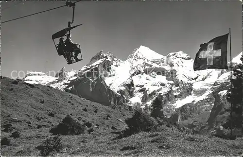 Sessellift Kandersteg Oeschinen Bluemlisalpgruppe Kat. Bahnen