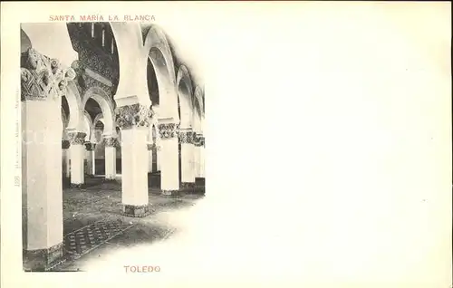 Verlag Hauser Y Menet Nr. 136 Toledo Santa Maria la Blanca Kat. Verlage