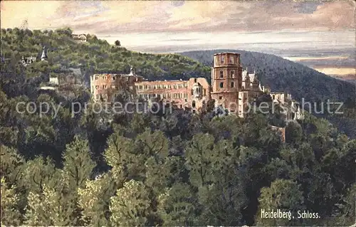Verlag Wiedemann WIRO Nr. 1933 A Heidelberg Schloss  Kat. Verlage