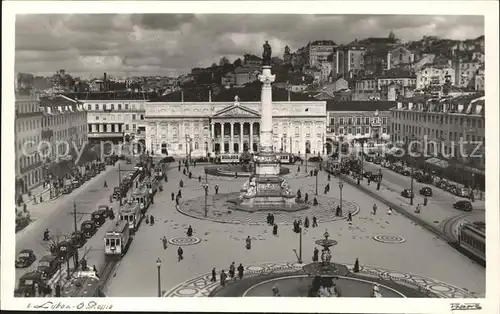 Strassenbahn Lisboa O Rossio  Kat. Strassenbahn