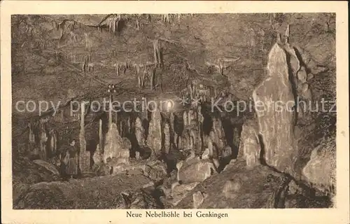 Hoehlen Caves Grottes Neue Nebelhoehle Genkingen Kat. Berge