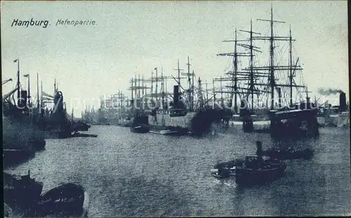 Segelschiffe Hamburg Hafenpartie Kat. Schiffe