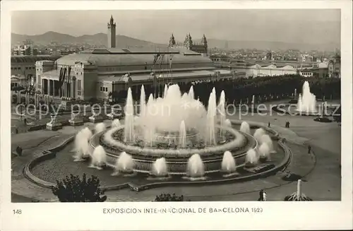 Expositions Exposicion Internacional de Barcelona 1929 Fuente Magica  Kat. Expositions