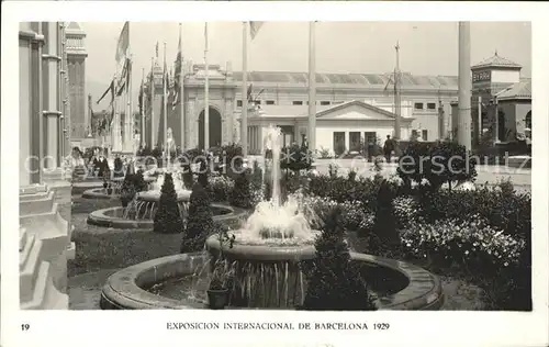 Expositions Exposicion Internacional de Barcelona 1929 Juegos de Agua Kat. Expositions