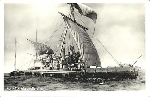 Segelschiffe Kon Tiki ekspedisjonen Kat. Schiffe