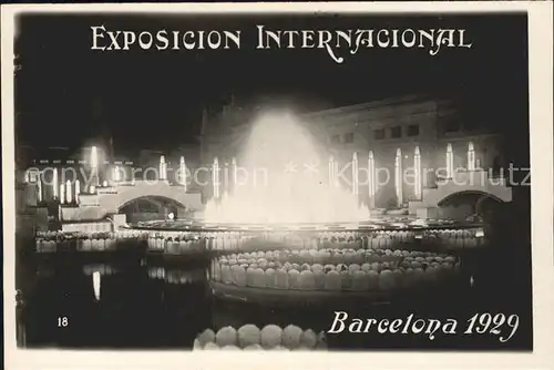 Expositions Exposicion Internacional de Barcelona 1929  Kat. Expositions
