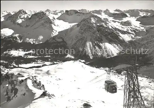 Seilbahn Arosa Weisshorn  Kat. Bahnen