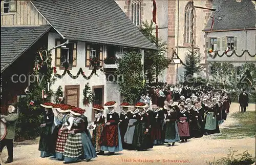 Trachten Schwarzwald Trachtenfestzug  Kat. Trachten