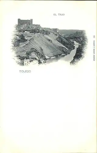 Verlag Hauser Y Menet Nr. 141 Toledo El Tajo Kat. Verlage
